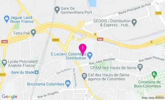 Localisation Sandrine Spendel