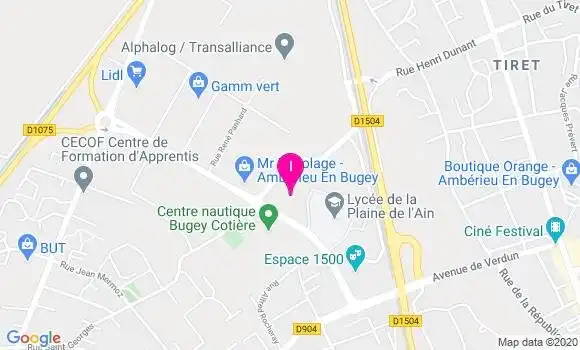 Localisation Severine Marcel