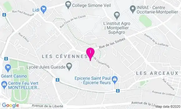 Localisation Maxime Sauvage