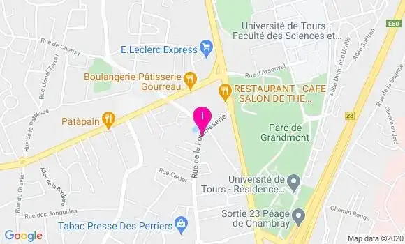 Localisation Fatima Yahi