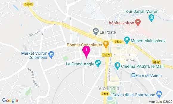 Localisation Delphine Achard