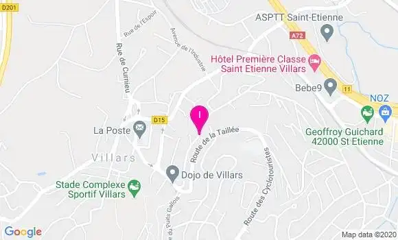 Localisation Delphine Lumia
