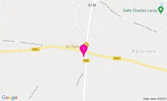 Localisation Charlotte Defosse