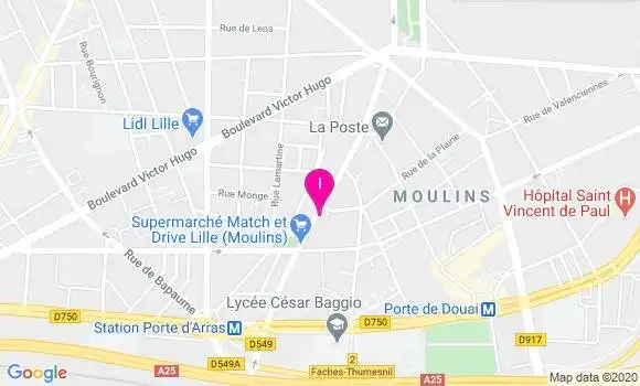 Localisation Violette Joly