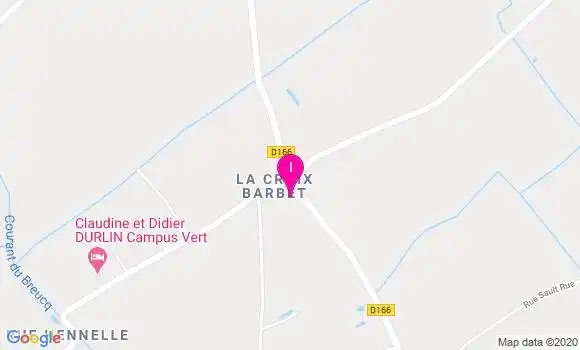 Localisation Julie Morreeuw
