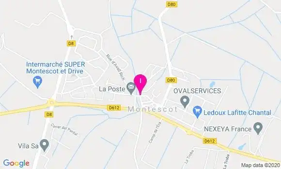 Localisation Anny Faugere