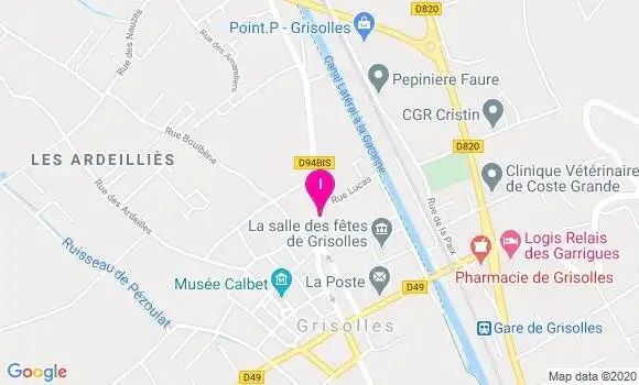 Localisation Marion Quadri
