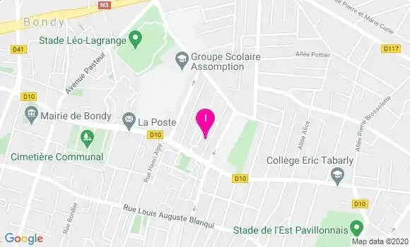 Localisation Delphine Senicourt