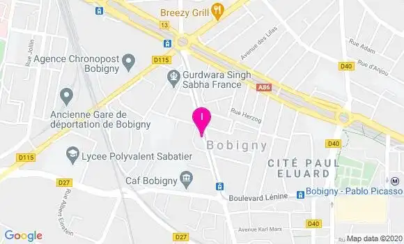 Localisation Mamoudou Diallo