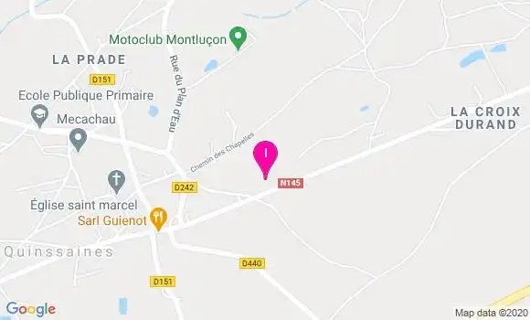 Localisation Katia Romane