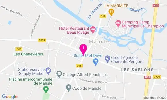 Localisation Damien Concesson