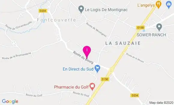 Localisation Sandrine Beltrame
