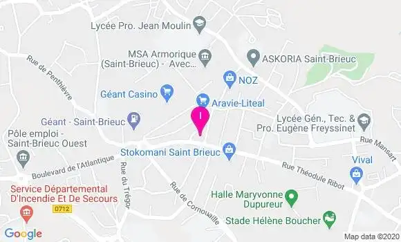 Localisation Francois Mainguy