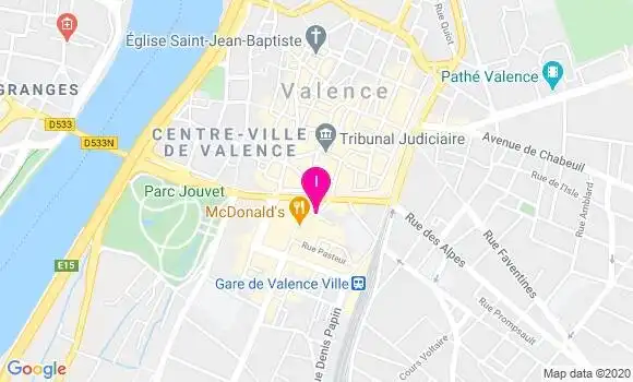 Localisation Sandrine Vial