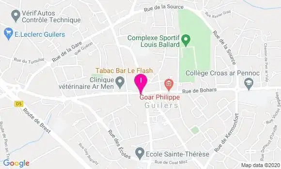 Localisation Anne Favennec