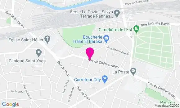 Localisation Nolwen Choquet
