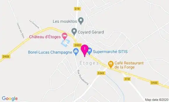 Localisation Adeline Lecomte