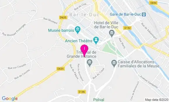 Localisation Marie Girardey