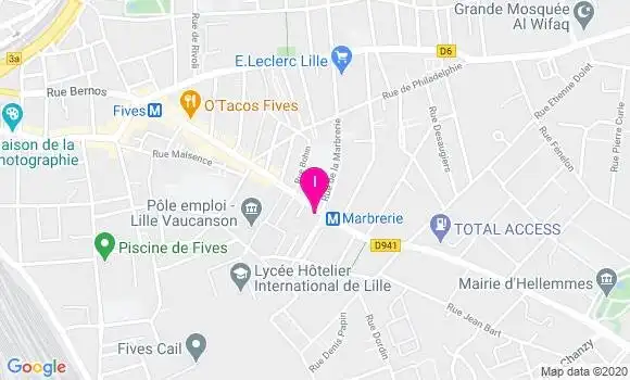 Localisation Gaelle Gratepanche