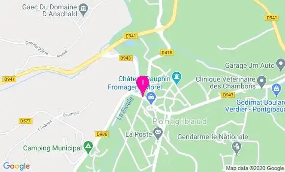 Localisation Isabelle Perrier