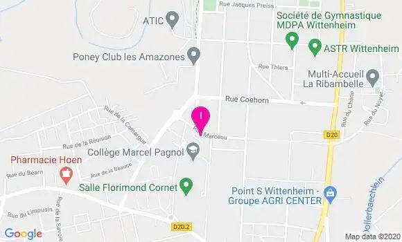 Localisation Laetitia Mathon