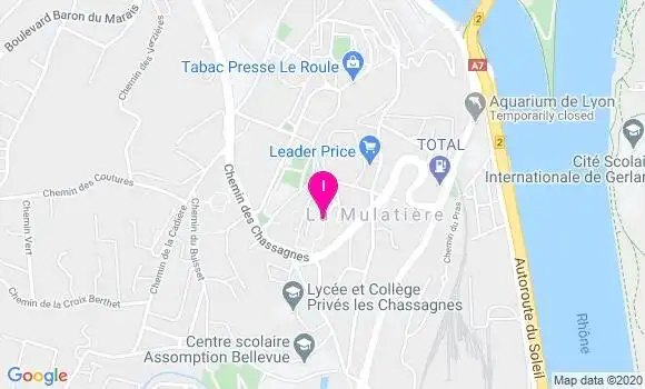 Localisation Sophie Antoine