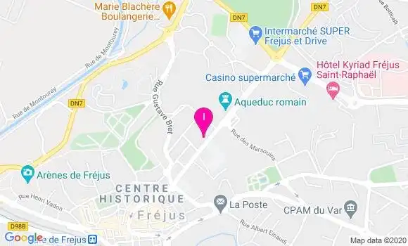 Localisation Manon Marchadier