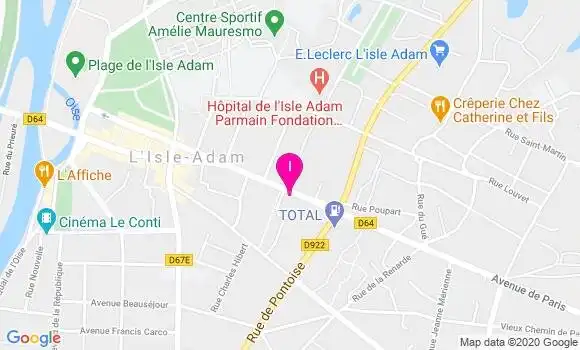 Localisation Aurore Lecourt