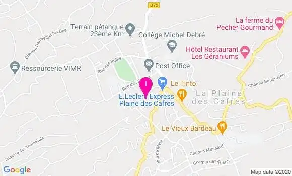 Localisation Paul Payet