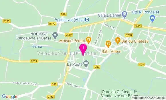 Localisation Laure Scribe