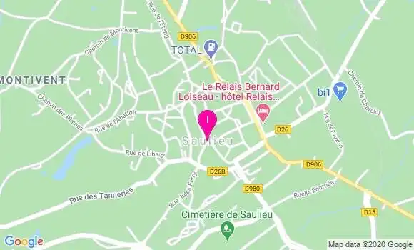 Localisation Mylene Pepiot