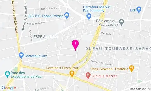 Localisation Mathilde Gagneux