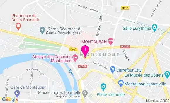 Localisation Audrey Marty
