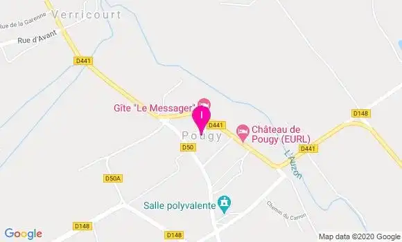 Localisation Julie Guyot