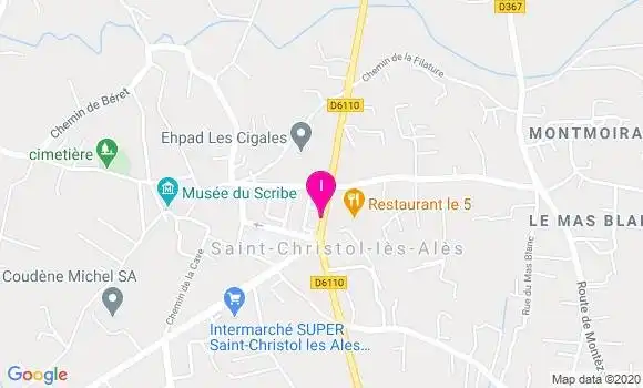 Localisation Carole Martin