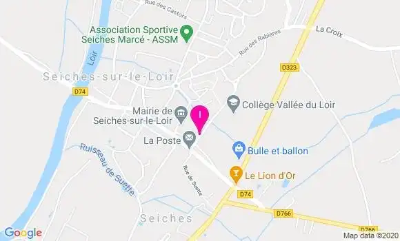 Localisation Christophe Huet