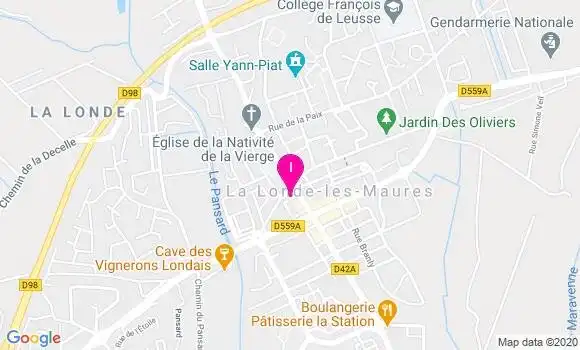 Localisation Jennifer Prodent