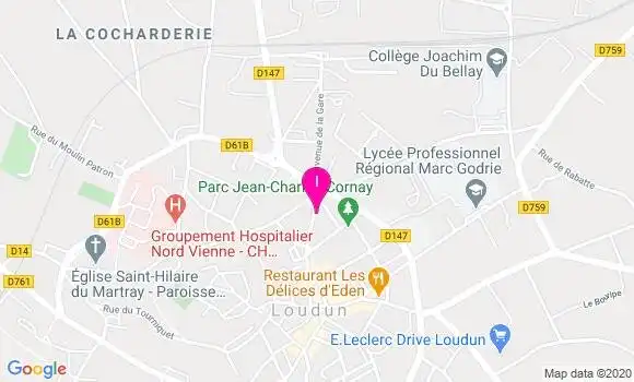 Localisation Emilie Blais