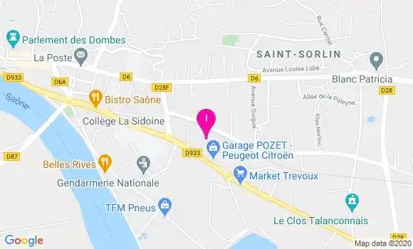 Localisation Elodie Gaudron