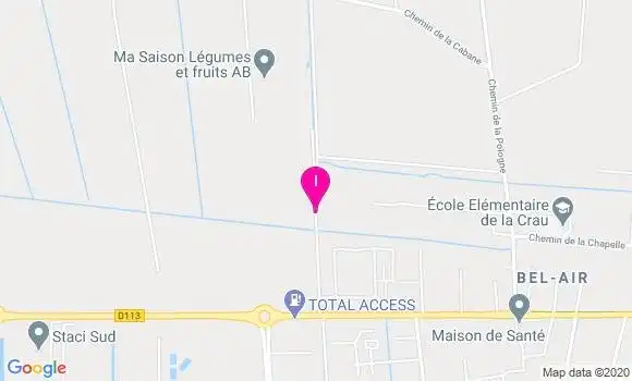 Localisation Estelle Chanon
