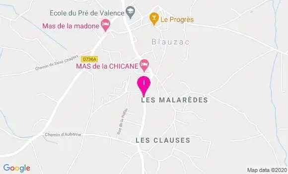 Localisation Melodie Ferrier