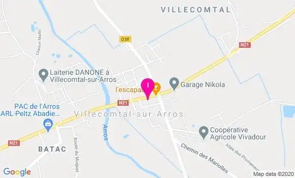 Localisation Benjamin Estrampes