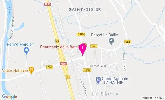 Localisation Maud Bidet