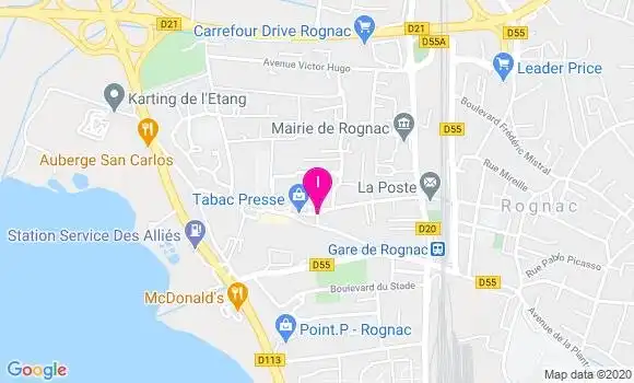 Localisation Magali Bouchard