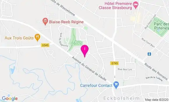 Localisation Josiane Couturou
