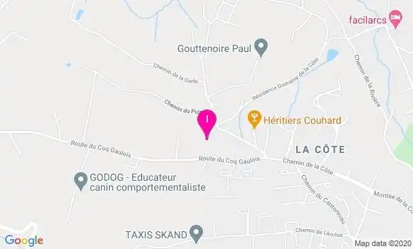 Localisation Catherine Carudel