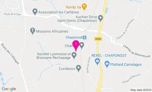Localisation Pauline Delorme