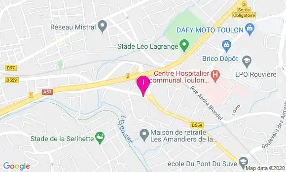 Localisation Cyrielle Bruzzichessi