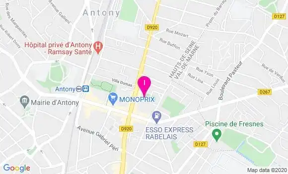 Localisation Marie Eve Joseph Monrose