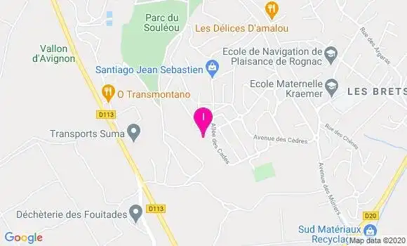Localisation Laurence Bourrillon